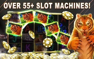 Скачать взломанную VIP Deluxe: Игровые автоматы [Много монет] MOD apk на Андроид