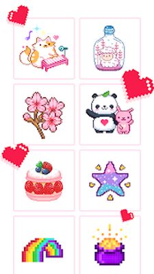 Скачать взломанную Color by Pixel - Pixel Art & Paint by Number [Много денег] MOD apk на Андроид