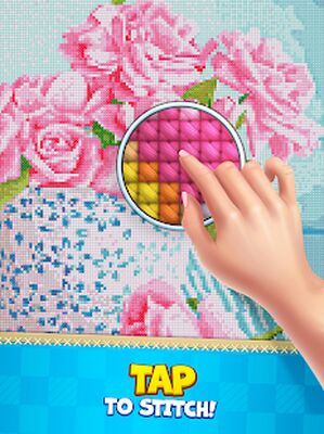 Скачать взломанную Cross-Stitch: Coloring Book [Бесплатные покупки] MOD apk на Андроид