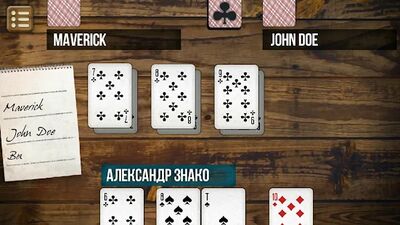 Скачать взломанную Буркозел (бура) карточная игра [Много монет] MOD apk на Андроид