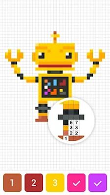 Скачать взломанную Draw.ly:Color by Number [Мод меню] MOD apk на Андроид