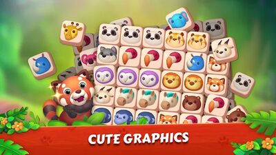 Скачать взломанную Zoo Tile - 3 Tiles & Zoo Games [Бесплатные покупки] MOD apk на Андроид