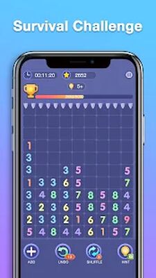 Скачать взломанную Match Ten - Number Puzzle [Бесплатные покупки] MOD apk на Андроид