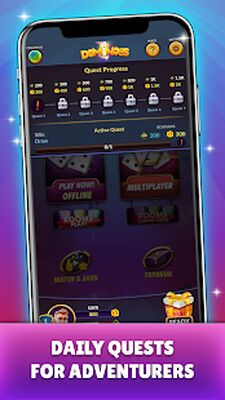 Скачать взломанную Dominoes - Offline Free Dominos Game [Бесплатные покупки] MOD apk на Андроид
