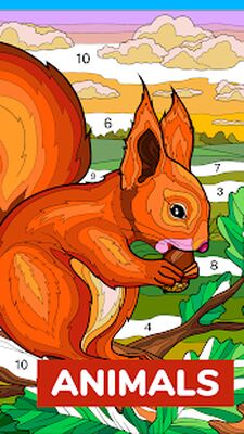 Скачать взломанную Calm Color - Color By Number [Много денег] MOD apk на Андроид