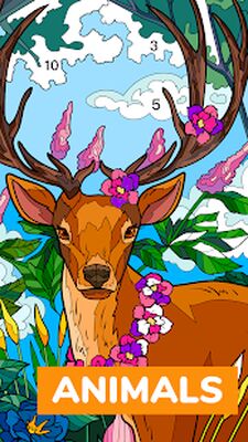 Скачать взломанную Calm Color - Color By Number [Много денег] MOD apk на Андроид