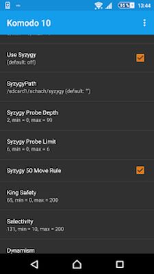 Скачать взломанную Komodo 10 Chess Engine [Мод меню] MOD apk на Андроид