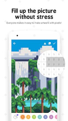 Скачать взломанную Pixel ColorFil: цвет по номеру [Мод меню] MOD apk на Андроид