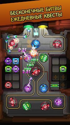 Скачать взломанную Cybershock : 2077 - TD Idle & Merge - Age of Cyber [Бесплатные покупки] MOD apk на Андроид