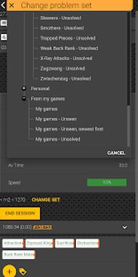 Скачать взломанную Chess tempo - Train chess tactics, Play online [Много монет] MOD apk на Андроид