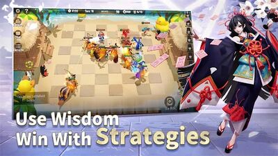 Скачать взломанную Onmyoji Chess [Много монет] MOD apk на Андроид
