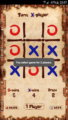 Скачать взломанную Tic Tac Toe - Крестики-нолики [Мод меню] MOD apk на Андроид