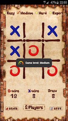Скачать взломанную Tic Tac Toe - Крестики-нолики [Мод меню] MOD apk на Андроид