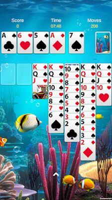 Скачать взломанную Пасьянс - классический пасьянс [Мод меню] MOD apk на Андроид