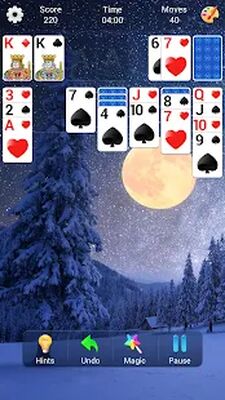 Скачать взломанную Solitaire — классический пасьянс «Косынка» [Много монет] MOD apk на Андроид