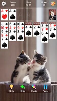 Скачать взломанную Solitaire — классический пасьянс «Косынка» [Много монет] MOD apk на Андроид