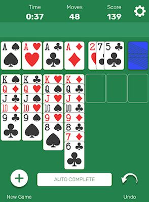 Скачать взломанную Пасьянс [Много монет] MOD apk на Андроид