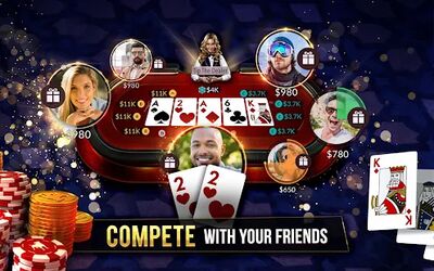 Скачать взломанную Zynga Poker ™  [Бесплатные покупки] MOD apk на Андроид