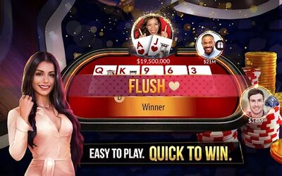 Скачать взломанную Zynga Poker ™  [Бесплатные покупки] MOD apk на Андроид