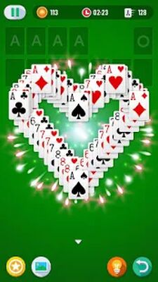 Скачать взломанную Solitaire [Много монет] MOD apk на Андроид