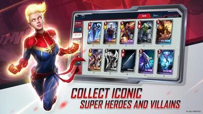 Скачать взломанную MARVEL Duel [Много денег] MOD apk на Андроид
