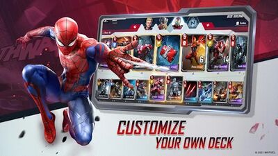 Скачать взломанную MARVEL Duel [Много денег] MOD apk на Андроид