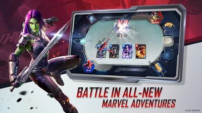 Скачать взломанную MARVEL Duel [Много денег] MOD apk на Андроид