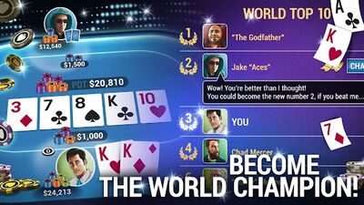 Скачать взломанную Poker World - Офлайн Покер [Много монет] MOD apk на Андроид