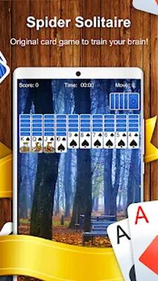 Скачать взломанную Spider Solitaire [Бесплатные покупки] MOD apk на Андроид
