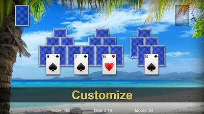 Скачать взломанную Pyramid Solitaire [Бесплатные покупки] MOD apk на Андроид