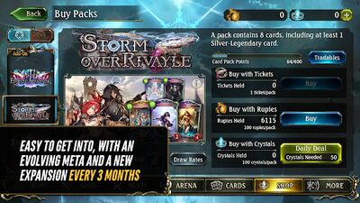 Скачать взломанную Shadowverse CCG [Много монет] MOD apk на Андроид