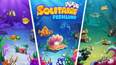 Скачать взломанную Solitaire - Fishland [Бесплатные покупки] MOD apk на Андроид