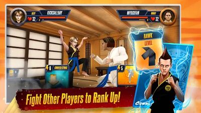 Скачать взломанную Cobra Kai: Card Fighter [Много денег] MOD apk на Андроид