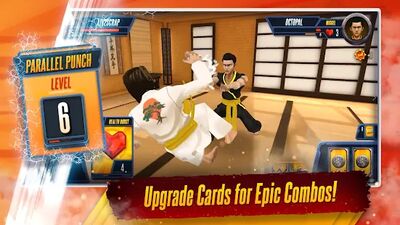 Скачать взломанную Cobra Kai: Card Fighter [Много денег] MOD apk на Андроид