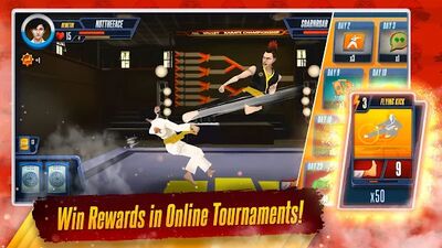 Скачать взломанную Cobra Kai: Card Fighter [Много денег] MOD apk на Андроид