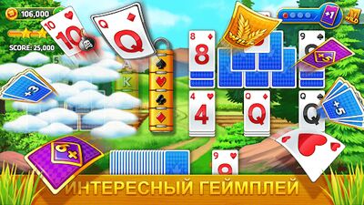 Скачать взломанную Farm Journey - пасьянс Tripeaks [Много монет] MOD apk на Андроид