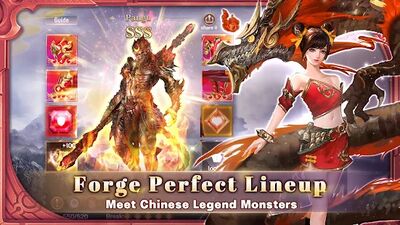 Скачать взломанную Ancient Monster Wars [Бесплатные покупки] MOD apk на Андроид