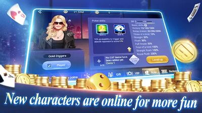 Скачать взломанную Texas Poker English (Boyaa) [Много денег] MOD apk на Андроид