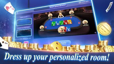 Скачать взломанную Texas Poker English (Boyaa) [Много денег] MOD apk на Андроид