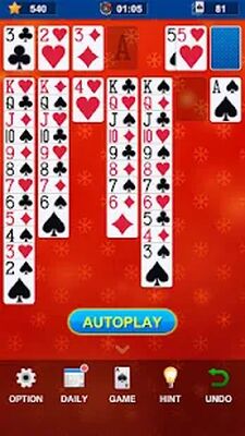 Скачать взломанную Solitaire [Много денег] MOD apk на Андроид