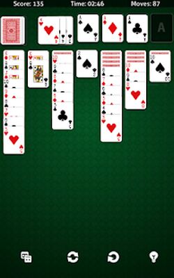 Скачать взломанную Solitaire Klondike [Много денег] MOD apk на Андроид