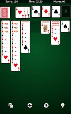 Скачать взломанную Solitaire Klondike [Много денег] MOD apk на Андроид