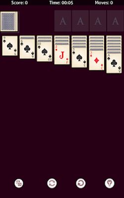 Скачать взломанную Solitaire Klondike [Много денег] MOD apk на Андроид