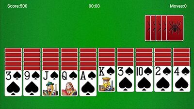 Скачать взломанную Spider Solitaire [Много монет] MOD apk на Андроид