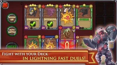 Скачать взломанную Deck Warlords - TCG card game [Много монет] MOD apk на Андроид