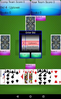Скачать взломанную Bid Whist - Classic [Бесплатные покупки] MOD apk на Андроид