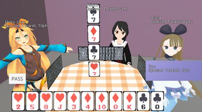 Скачать взломанную Sevens card game [Много монет] MOD apk на Андроид
