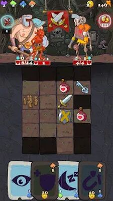 Скачать взломанную Dungeon Faster [Бесплатные покупки] MOD apk на Андроид