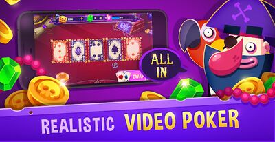 Скачать взломанную ☠️Pirate Casino - Poker, Blackjack and Sea Battles [Бесплатные покупки] MOD apk на Андроид