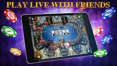 Скачать взломанную DH Texas Poker [Много монет] MOD apk на Андроид